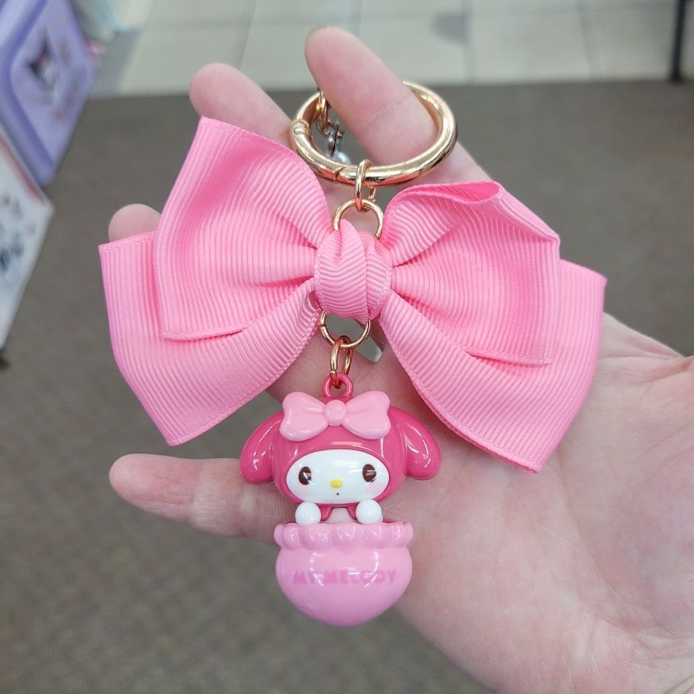 Brand New Sanrio My Melody Pearl Keychain